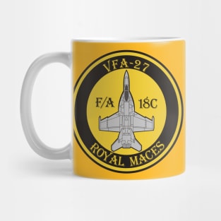 VFA-27 Royal Maces - F/A-18 Mug